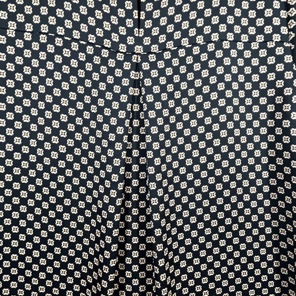 Marella by MaxMara Dress Womens Large Geometric Floral Short Sleeve - Picture 7 of 12